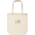 Japan San-X Embroidered Tote Bag - Rilakkuma : Basic Rilakkuma Flower - 1
