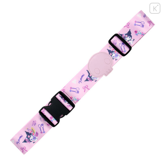 Japan Sanrio Luggage Strap - Kuromi : Dessert Time - 1