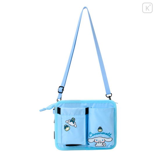 Japan Sanrio 2way Drink Holder Shoulder Bag - Cinnamoroll - 1
