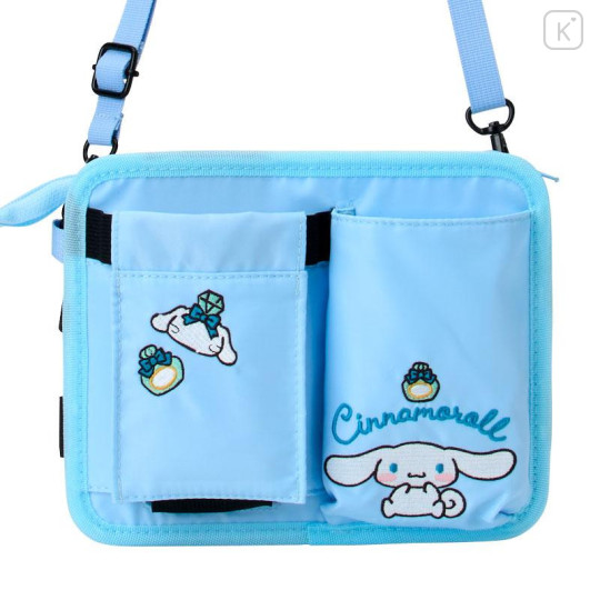 Japan Sanrio 2way Drink Holder Shoulder Bag - Cinnamoroll - 5