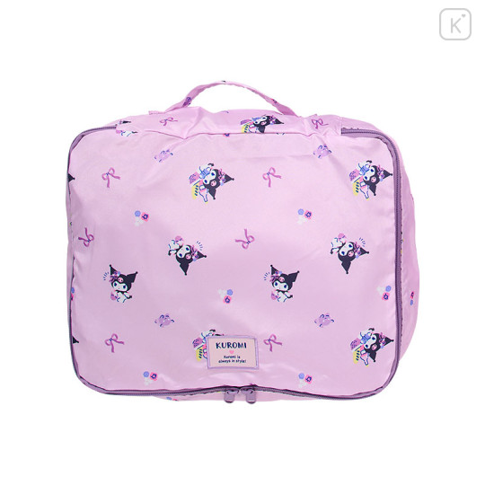 Japan Sanrio Travel Pouch Set - Kuromi - 3