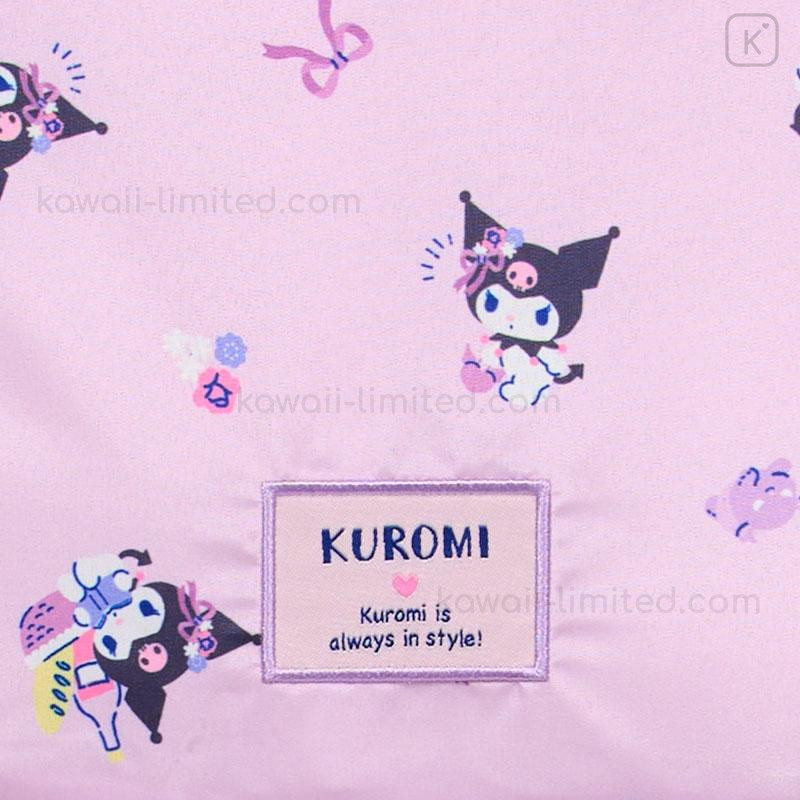 KUROMI 　『BRIEFING』　751424C3 Japan Sanrio Travel Pouch Set - Kuromi | Kawaii Limited