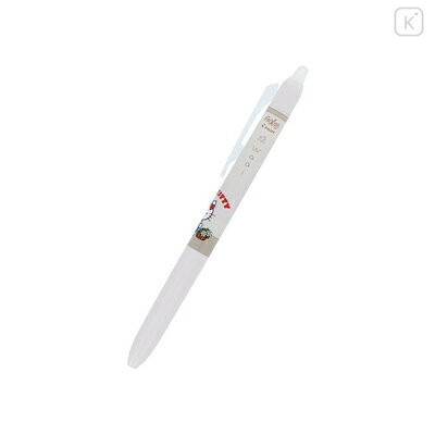 Japan Sanrio FriXion Waai Erasable Gel Pen - Hello Kitty : Sand Beige - 2