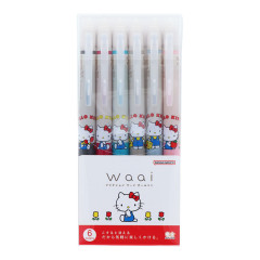 Japan Sanrio FriXion Waai Erasable Gel Pen Set - Hello Kitty