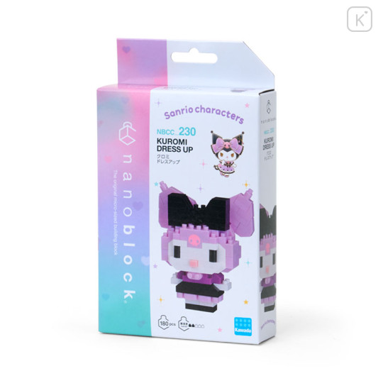 Japan Sanrio Nanoblock - Kuromi : Dress - 1