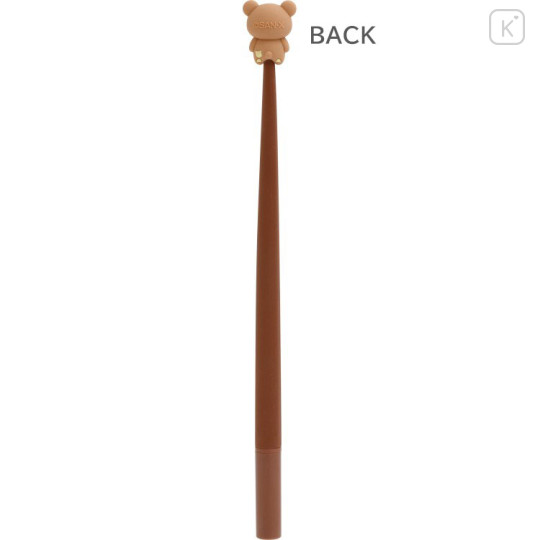 Japan San-X Mascot Ball Pen - Chairoikoguma : Basic Rilakkuma Flower - 3