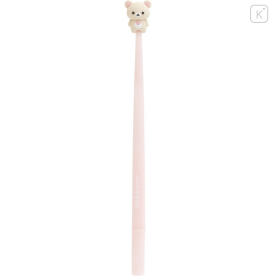 Japan San-X Mascot Ball Pen - Korilakkuma : Basic Rilakkuma Flower - 1
