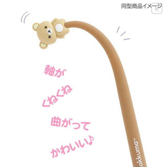 Japan San-X Mascot Ball Pen - Korilakkuma : Basic Rilakkuma Flower - 6