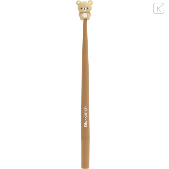 Japan San-X Mascot Ball Pen - Rilakkuma : Basic Rilakkuma Flower - 1
