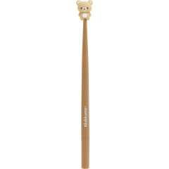 Japan San-X Mascot Ball Pen - Rilakkuma : Basic Rilakkuma Flower