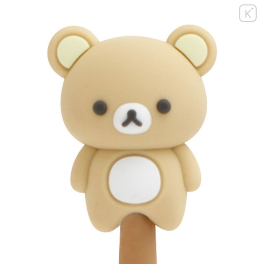 Japan San-X Mascot Ball Pen - Rilakkuma : Basic Rilakkuma Flower - 2