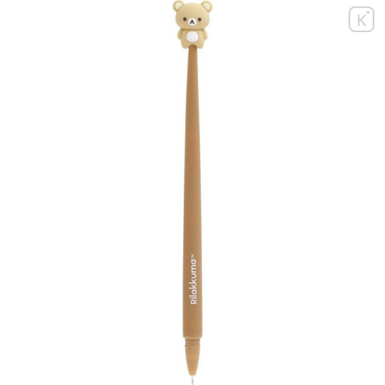 Japan San-X Mascot Ball Pen - Rilakkuma : Basic Rilakkuma Flower - 4