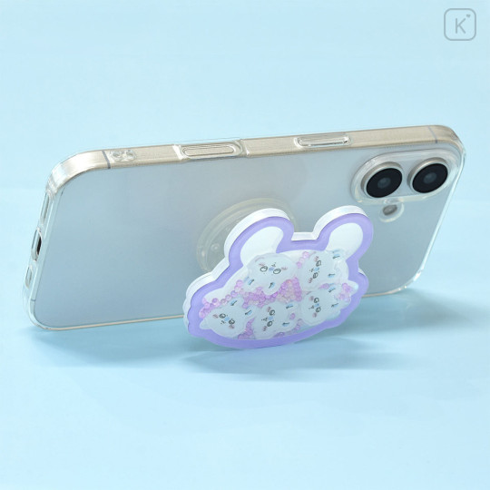 Japan Chiikawa Pocopoco Smartphone Grip - Momonga : Shaka Shaka Bead - 3