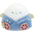 Japan San-X Plush Toy - Sumikko Gurashi : Dreaming Idol Tenmusu Stage Onigiri Omusubi Trolley - 1