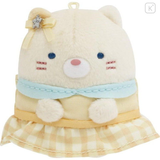 Japan San-X Tenori Plush (SS) Set - Sumikko Gurashi : Dreaming Idol Gingham Angel Wings - 4