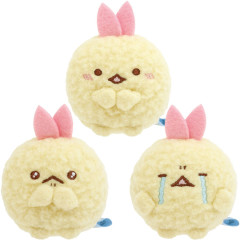 Japan San-X Tenori Plush Set - Sumikko Gurashi : Dreaming Idol Ebiten no Shippo