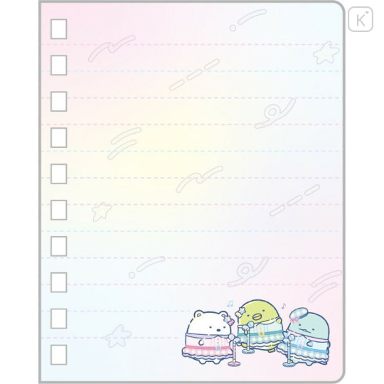 Japan San-X SP Notebook - Sumikko Gurashi : Dreaming Idol Performance On Stage - 2