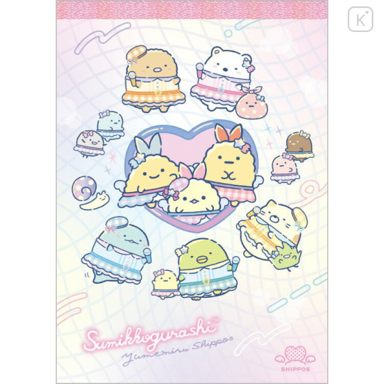 Japan San-X A6 Notepad - Sumikko Gurashi : Dreaming Idol Performance On Stage - 1