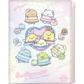 Japan San-X 6+1 Pockets A4 Clear File Holder - Sumikko Gurashi : Dreaming Idol Performance On Stage - 1