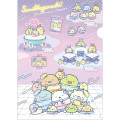 Japan San-X A4 Clear File Folder - Sumikko Gurashi : Dreaming Idol Performance On Stage - 1
