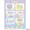 Japan San-X A4 Clear File Folder - Sumikko Gurashi : Dreaming Idol Performance On Stage Blue - 2