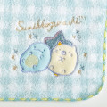 Japan San-X Embroidered Mini Towel - Sumikko Gurashi : Dreaming Idol Tokage & Neko Blue - 2