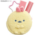Japan San-X Mini Plush Pouch with Carabiner - Sumikko Gurashi : Dreaming Idol Ajifurai no Shippo - 5