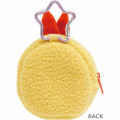 Japan San-X Mini Plush Pouch with Carabiner - Sumikko Gurashi : Dreaming Idol Ebifurai no Shippo Fried Shrimp Tail - 2