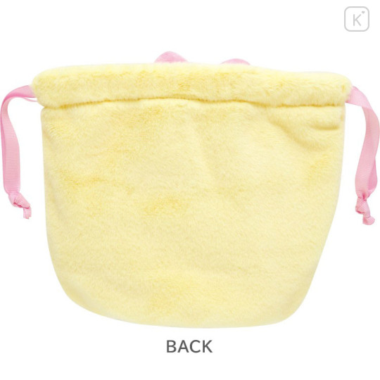 Japan San-X Plush Drawstring Bag - Sumikko Gurashi : Dreaming Idol Ebiten no Shippo - 3