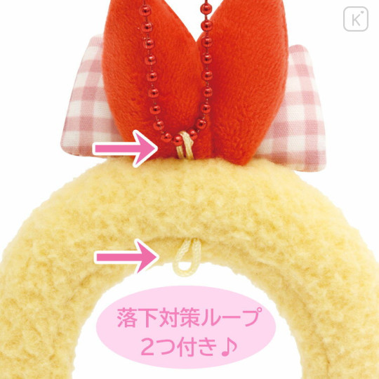 Japan San-X Miniature Keychain - Sumikko Gurashi : Dreaming Idol Ebifurai no Shippo Fried Shrimp Tail Headband - 3