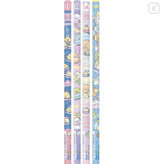 Japan San-X 2B Pencil Set - Sumikko Gurashi : Dreaming Idol - 1