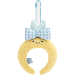 Japan San-X Miniature Keychain - Sumikko Gurashi : Dreaming Idol Ajifurai no Shippo Headband