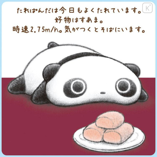 Japan San-X Plush Toy (M) - Tarepanda : Sitting - 4