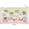 Japan San-X Clear Flat Pouch Pencil Case - Nyan Nyan Nyanko : All Over Pattern - 2