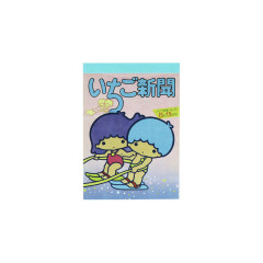 Japan Sanrio Mini Notepad - Little Twin Stars : Retro 1970 Newsletter Surfing