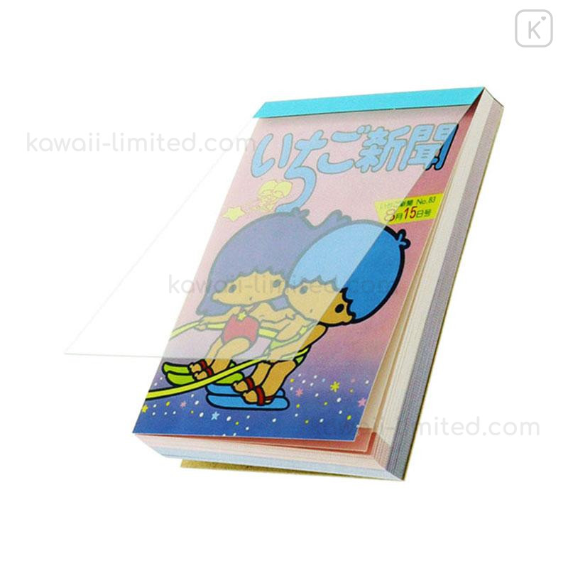 Japan Sanrio Mini Notepad - Little Twin Stars : Strawberry
