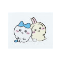 Japan Chiikawa Repipeta Reusable Sticker - Hachiware & Usagi : Rest - 6