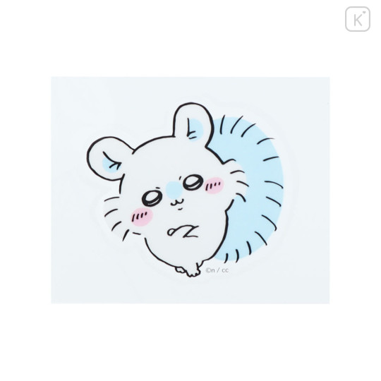 Japan Chiikawa Repipeta Reusable Sticker - Momonga : Judging - 6