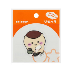 Japan Chiikawa Repipeta Vinyl Sticker - Kurimanju : Tea Time