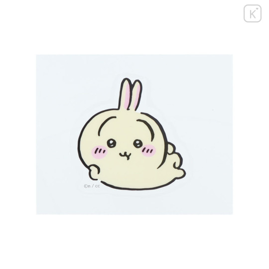 Japan Chiikawa Repipeta Reusable Sticker - Usagi : Relax - 6