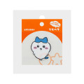 Japan Chiikawa Repipeta Reusable Sticker - Hachiware : Smile - 1