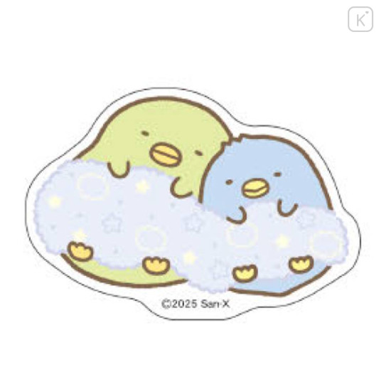 Japan San-X Repipeta Reusable Sticker - Sumikko Gurashi : Penguin? & Penguin - 2