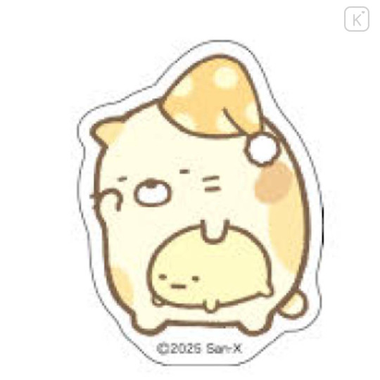 Japan San-X Repipeta Reusable Sticker - Sumikko Gurashi : Neko Sleepy - 2