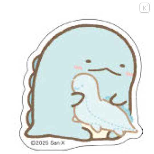 Japan San-X Repipeta Reusable Sticker - Sumikko Gurashi : Tokage & Doll - 2