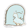 Japan San-X Repipeta Reusable Sticker - Sumikko Gurashi : Tokage & Doll - 2