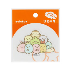 Japan San-X Repipeta Vinyl Sticker - Sumikko Gurashi : All The Little One