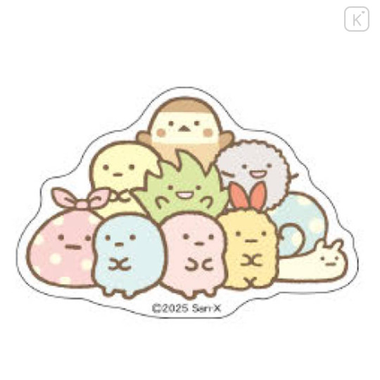 Japan San-X Repipeta Reusable Sticker - Sumikko Gurashi : All The Little One - 2