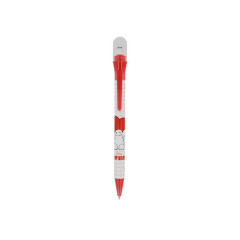 Japan Disney Rotating Mascot Mechanical Pencil - Baymax : Heart Gingham