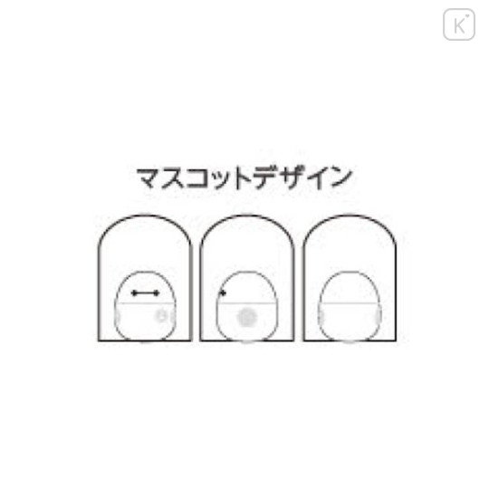 Japan Disney Rotating Mascot Mechanical Pencil - Baymax : Heart Gingham - 2