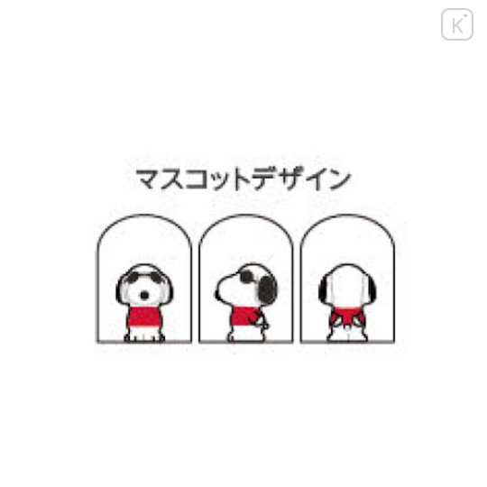 Japan Peanuts Rotating Mascot Ballpoint Pen - Snoopy : Joe Cool Grey - 2